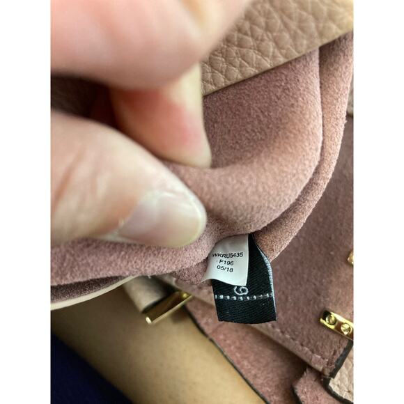 KATE SPADE LARGE DUSTY PINK PEBBLED LEATHER SHOULDER BAG - Picture 15 of 15